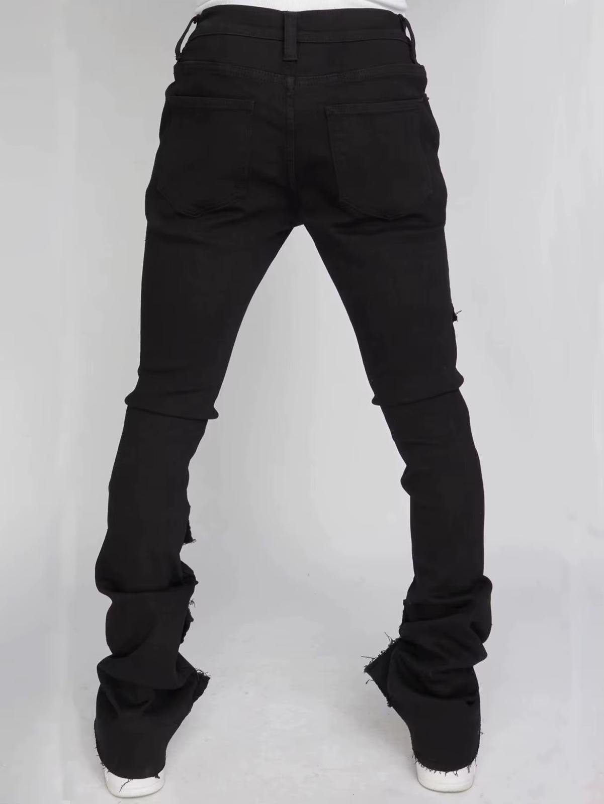 Men jeans multi pocket